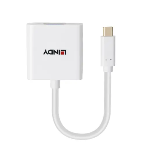 USB-C Į VGA Adapteris - Lindy 1920 × 1 200 60 Hz