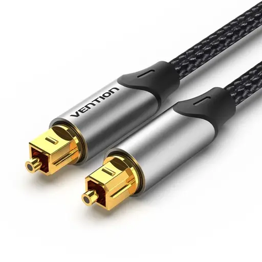 Vention BAVHI garso kabelis 3 m „Toslink“ Aliuminis, Pilka