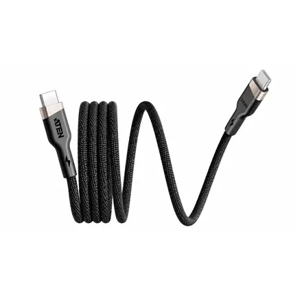 Aten 240W USB-C to USB-C Magnetic Charging Cable, 1 m
