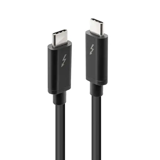 „Thunderbolt“ Laidas - Lindy 3 Laidas 2 m 20 Gbps 100 W Juodas