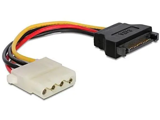 Gembird SATA to Molex power cable, 0.15 m