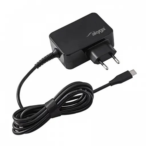POWER SUPPLY USB-C 45W AKYGA 20V/2.25-3A
