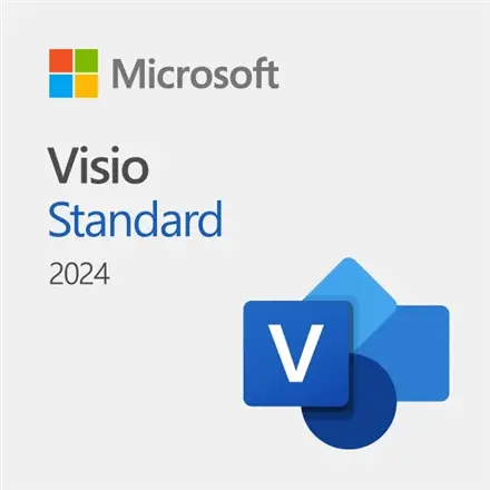 Microsoft Visio Standard 2024 Online Product Key License 1 License Downloadable NR