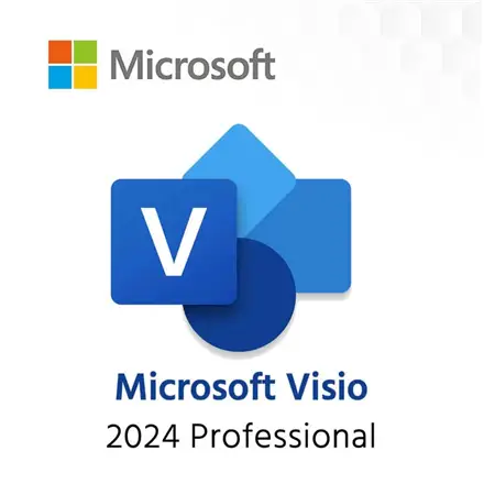 Microsoft Visio Professional 2024 Online Product Key License 1 License Downloadable NR