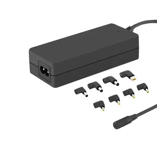QOLTEC 50011 Universal power adapter 65W 8 plugins +power cable