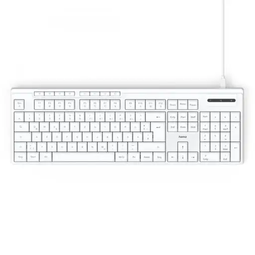 wired keyboard CK-200 white