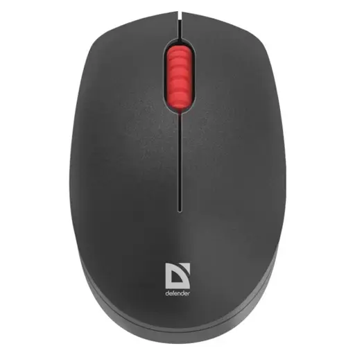Belaidė pelė DEFENDER GM-126 TIANA MB-055 RF Silent juoda 1000 dpi 3P