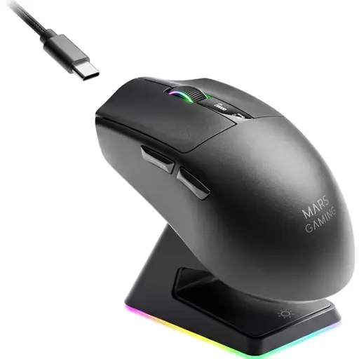 Mars Gaming MMWELITE kompiuterio pelė Žaidimams Dešinės rankos „Bluetooth“ Optinis 20000 DPI