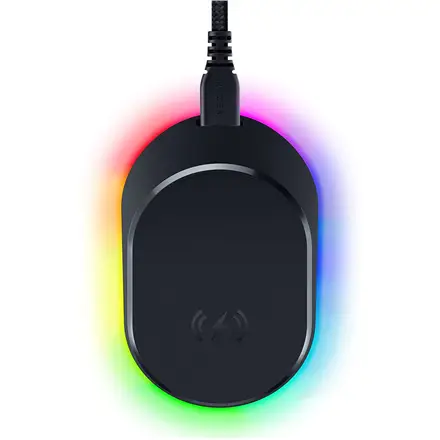 Razer Mouse Dock Pro + Wireless Charging Puck Bundle