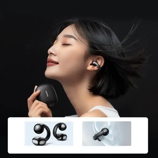 Ugreen 45785 Ausinės be mikrofono ir ausinės su mikrofonu True Wireless Stereo (TWS) Ausinės su kabliukais, „Open-ear“ Skambučiai / muzika / sportas / kasdienis Bluetooth
