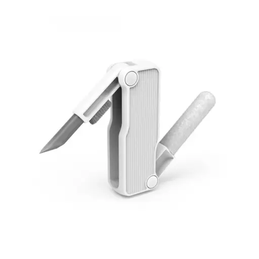 Multifunctional headphone brush