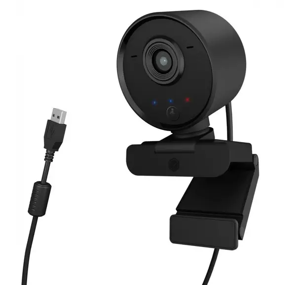 Webcam, Sensor CMOS, AI Tracking, WDR, pilot IB-CAM502-HD Full HD – 5