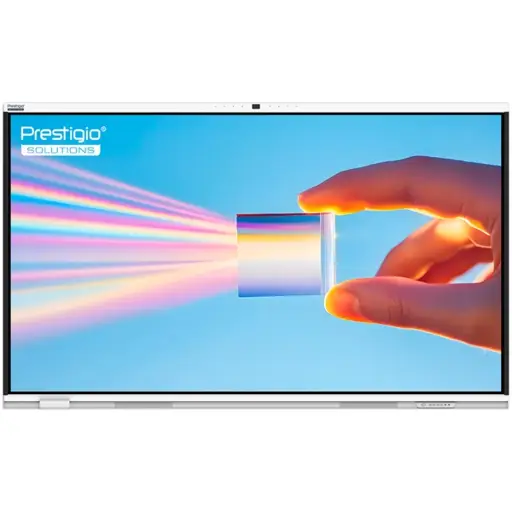 PRESTIGIO SOLUTIONS Multiboard 86'' Prism, Android 14, Google EDLA, AI Camera, 8/128GB, 50TP
