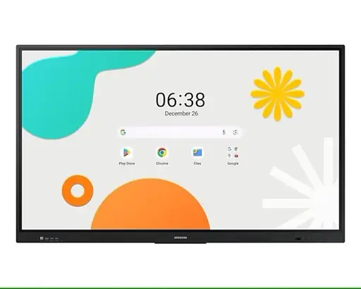 SAMSUNG WAF EBOARD WA75F, 75", ANDROID 14 (8GB RAM, 64GB STORAGE), UHD, LANDSCAPE ONLY