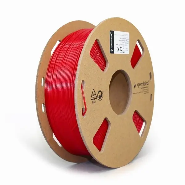 GEMBIRD PETG Filament Red 1.75mm 1kg – 2