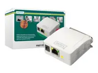 Digitus Fast Ethernet Print Server, 1-Port 1x RJ45, 1x DB-36-pin male Centronics