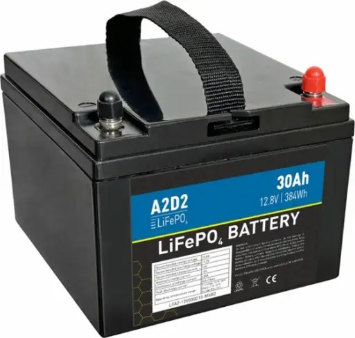 AVACOM A2D2 BATERIE LIFEPO4 12,8V 30AH M6