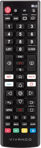 Vivanco universal remote control LG