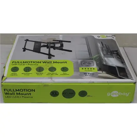 SALE OUT. Goobay TV wall mount Pro FULLMOTION (XL), Black