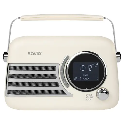 SAVIO RS-04 Nešiojamasis radijas, DAB+