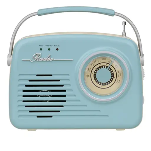 Setty Bluetooth speaker with radio Retro P350 Blue