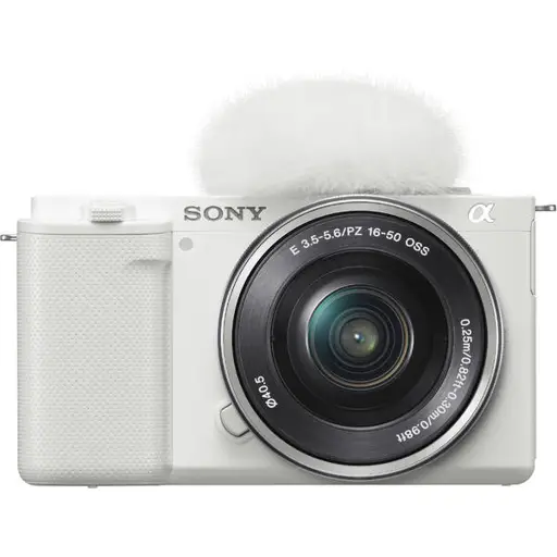 Sony ZV-E10 + 16-50mm OSS (White)