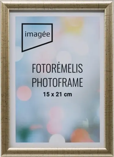 Rėmelių komplektas IMAGEE 15x21 3 vnt plast sidabrinis