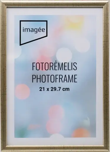 Rėmelių komplektas IMAGEE 21x30 3 vnt plast sidabrinis