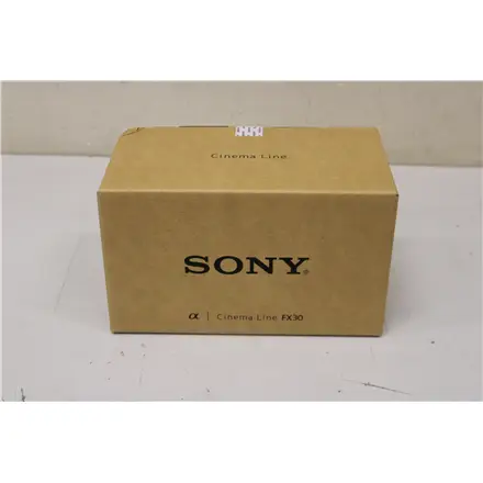 SALE OUT. Sony FX30B 35mm Interchangeable-Lens Cinema Camera (without XLR)