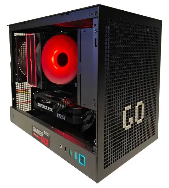 Asmeninio komp. komplektas GamerGO PRO: AMD® Ryzen™ 7 5700X (8 branduolių, 16 gijų procesorius) + Deepcool AG400 RGB aušintuvas – 4