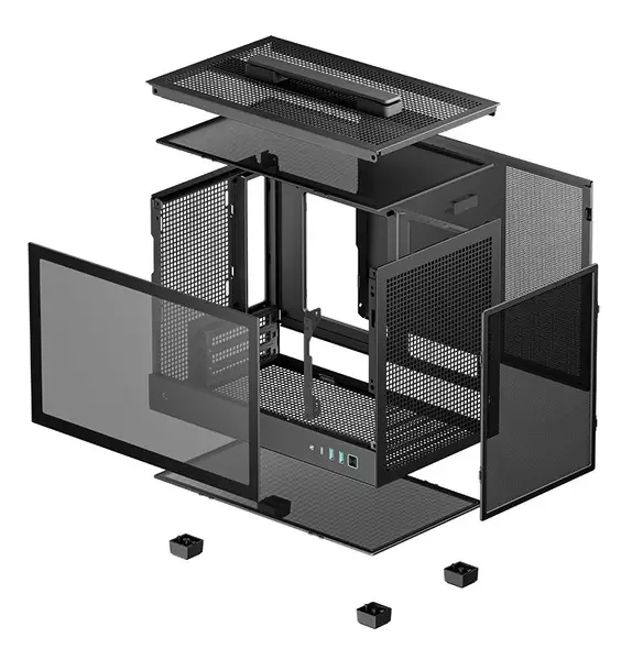 Asmeninio komp. komplektas GamerGO PRO: AMD® Ryzen™ 7 5700X (8 branduolių, 16 gijų procesorius) + Deepcool AG400 RGB aušintuvas – 6