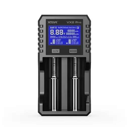 Battery charger set 3.7 V/1.5V/1.2V VX2PROSET