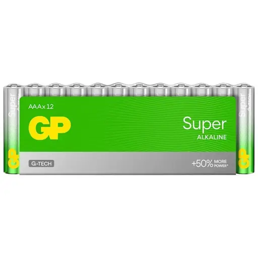 Batteries LR09/AAA super alkaline 12PCS.