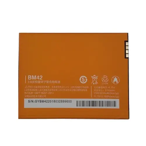 Pakaitinė baterija XIAOMI Redmi Note (BM42)
