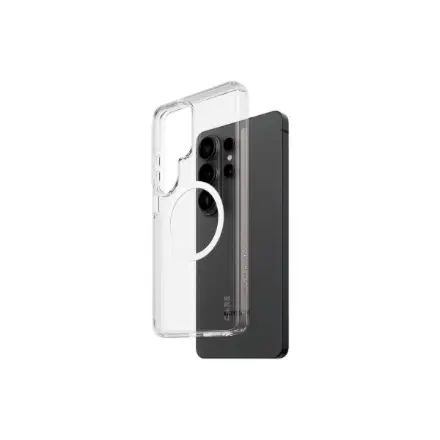 CARE by PanzerGlass Urban Explorer Case Transparent w. White Qi Samsung New Galaxy S26 Ultra