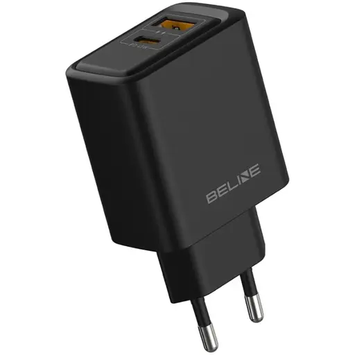 Charger 45W USB-A USB-C GaN black