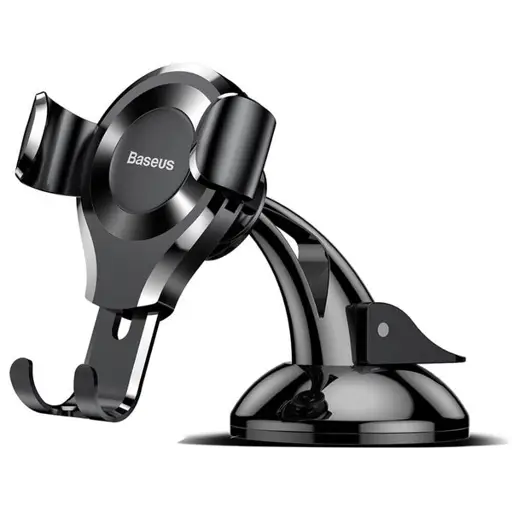 Telefono Laikiklis - Baseus SUYL-XP01 Osculum Gravity Car Mount 63–88 mm Juodas