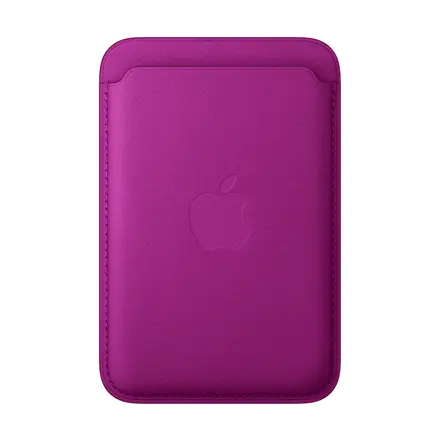 APPLE iPhone FineWoven Wallet with MagSafe - Magenta