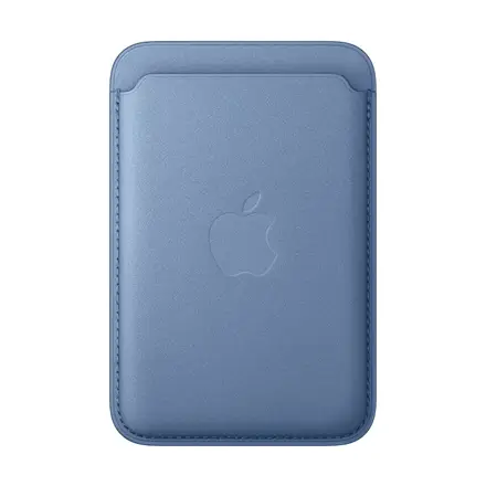 APPLE iPhone FineWoven Wallet with MagSafe - Wildflower Blue