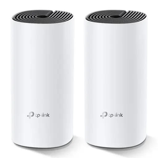 TP-Link Deco M4(2-pack) Dviguba juosta (2,4 GHz / 5 GHz) Wi-Fi 5 (802.11ac) Balta Vidinis