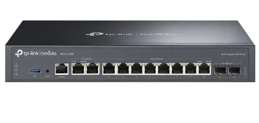 TP-LINK Omada Multi-Gigabit VPN Router 2x 2.5G WAN/LAN RJ45 Port 2x Gigabit SFP WAN/LAN Port 8x Gigabit WAN/LAN RJ45 Ports
