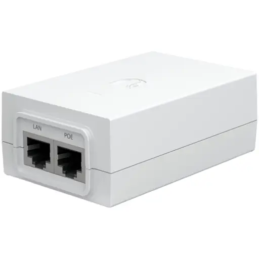 Ubiquiti UniFi POE-24-30W-G-WH-EU PoE Injector, 24VDC, 30W, Gbit