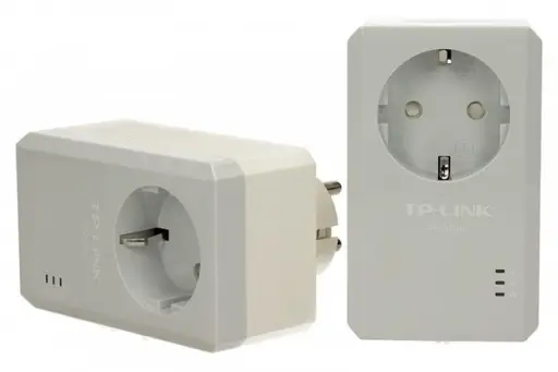 TP-Link TL-PA4010P AV500 Powerline Adapter AC PassThrough StarterKit (Twin Pack)