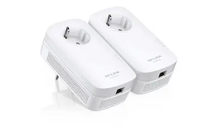 TP-Link TL-PA8010P AV1200 Gigabit Powerline Adapter AC PassThrough (Twin Pack)