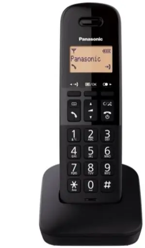 Telephone KX-TGB612 Dect Black Duo