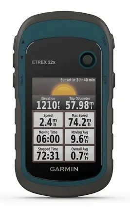 Garmin eTrex 22x Tvirtas rankinis GPS navigatorius