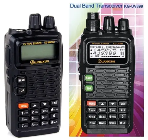 Wouxun VHF/UHF nešiojama r.st.DTMF
