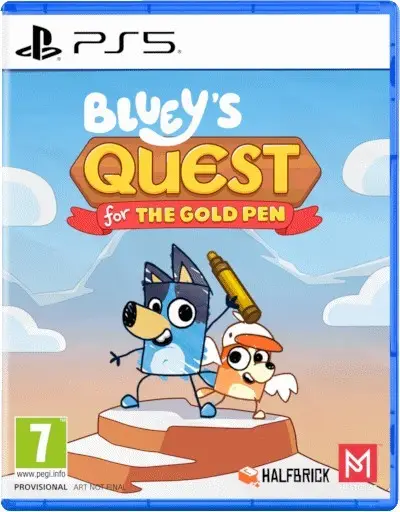 Game PlayStation 5 Blueys Quests for The Gold Pen