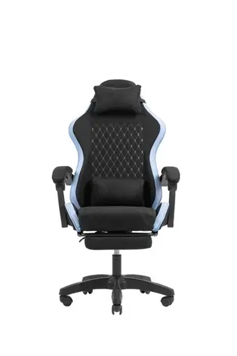 Mars Gaming MGC-X Fabric Kėdė kompiuteriniams žaidimams Paminkštinta sėdynė Juoda, Mėlyna