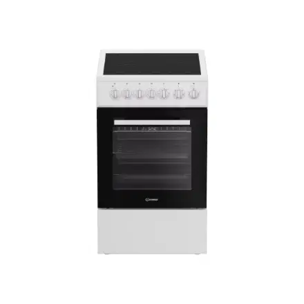 INDESIT Cooker IS5V5GSW/P Hob type Ceramic